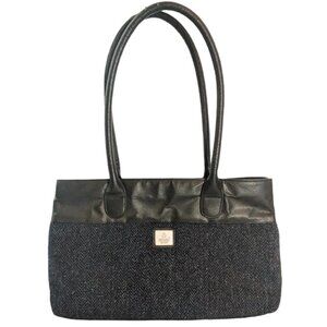 Maccessori Harris Tweed Leather Bag Tote Shoulder